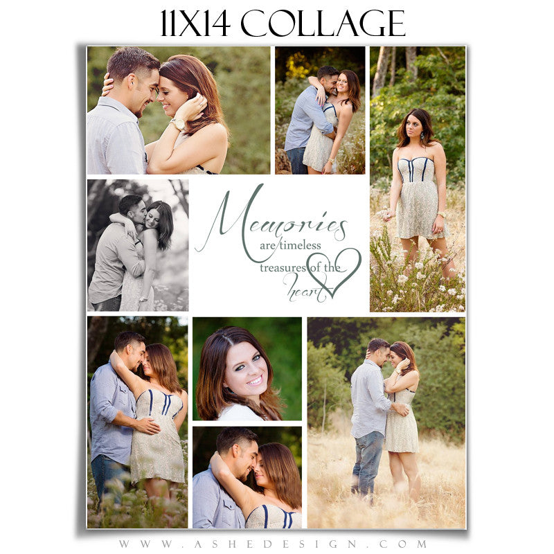 Ashe Design | Tomorrow's Memories 11x14 Photography Template