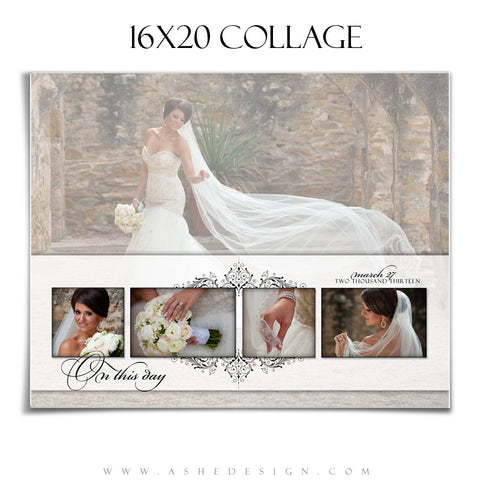 Ashe Design | Collage Template 16x20 | Simply Classic