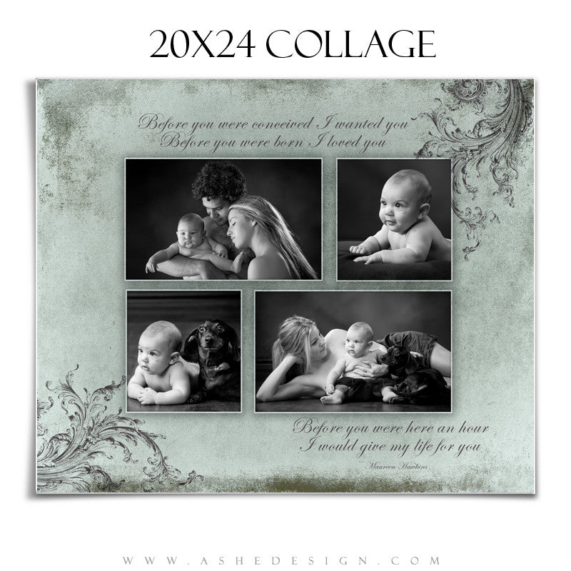 Collage Design (20x24) - A Mother's Love