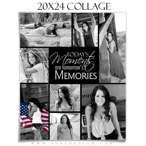 Ashe Design | Tomorrow's Memories 20x24 Photography Template
