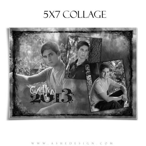 Collage Template 5x7 | Smoke & Mirrors