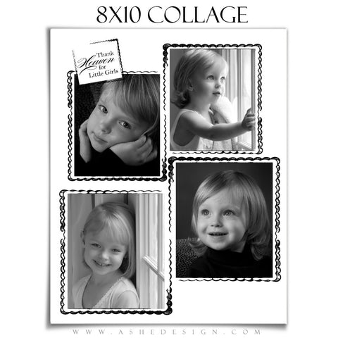 Collage Design (8x10) - Framed