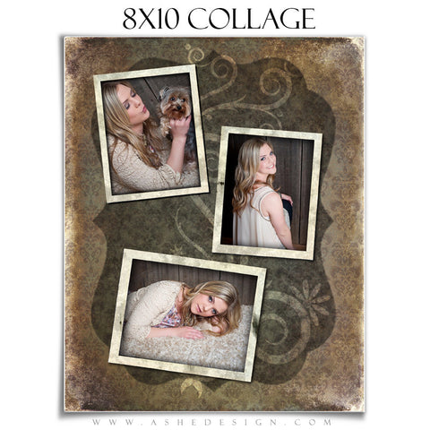 Collage Design (8x10) - Shabby Chic