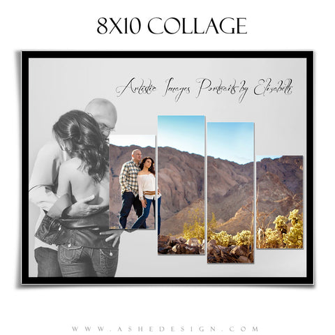 Collage Design (8x10) - Split Panels