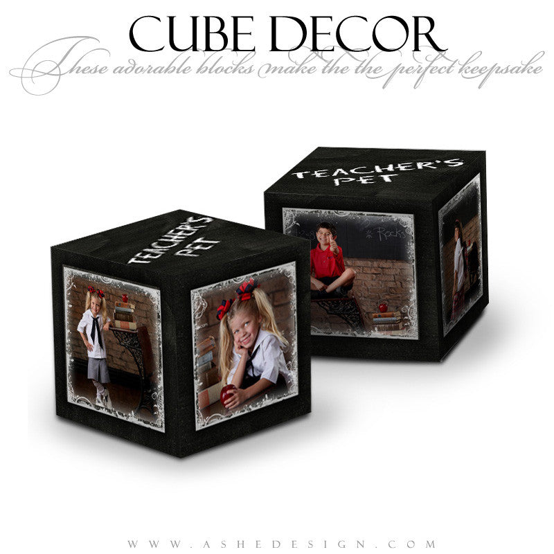 Cube Decor Design - Chalk