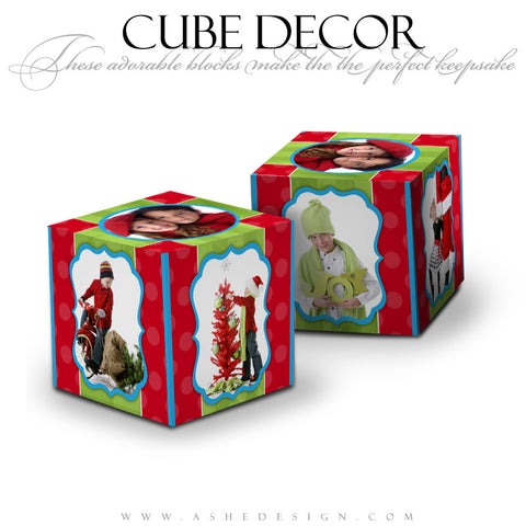 Cube Decor Design - Holly Jolly Christmas