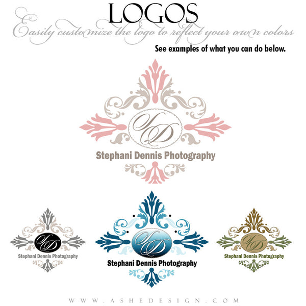 Ashe Design | Logo Template | Monogram1