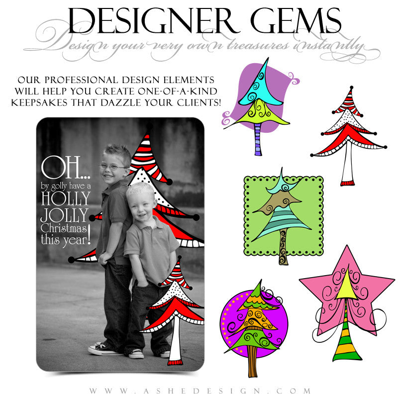 Designer Gems - Whimsy Trees