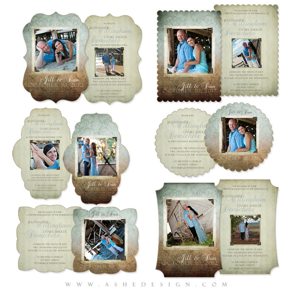 Wedding Invitations Die Cut