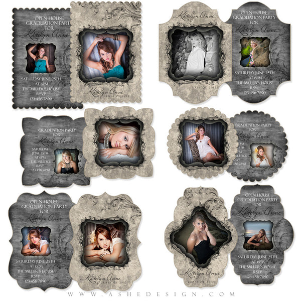 Graduation Invitations Die Cut