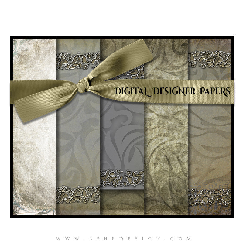 Digital Designer Paper Set - Annalese