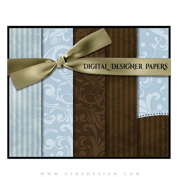 Digital Designer Paper Set - Be Merry