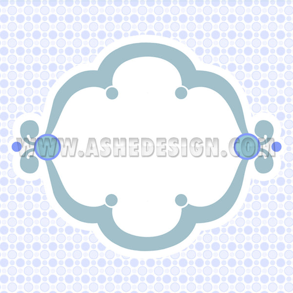 Ashe Design | Digital Designer Paper2 | Bubble Gum Blue
