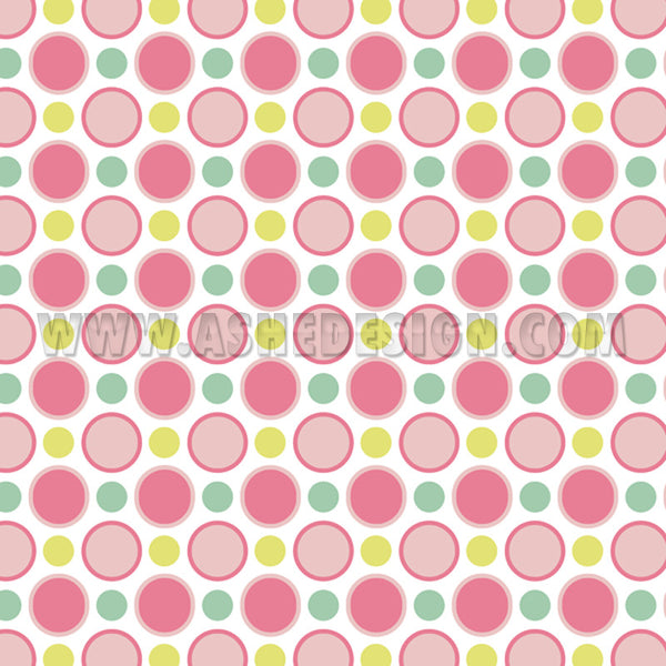 Ashe Design | Digital Designer Paper3 | Bubble Gum Pink