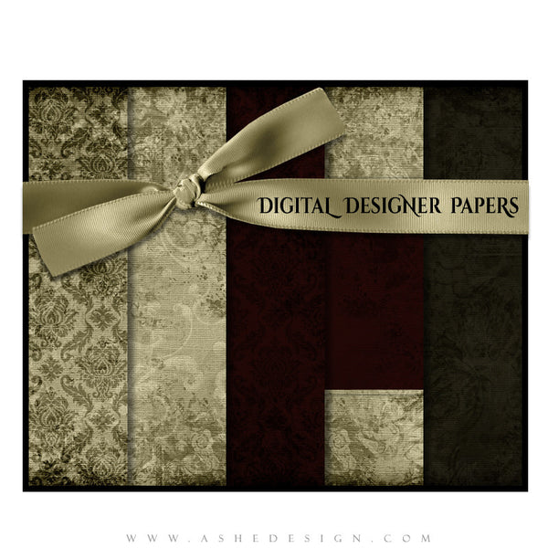 Digital Designer Paper Set - Christmas Blessings