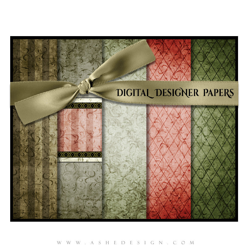 Digital Papers | Christmas Keepsake (Vol. 1) – AsheDesign