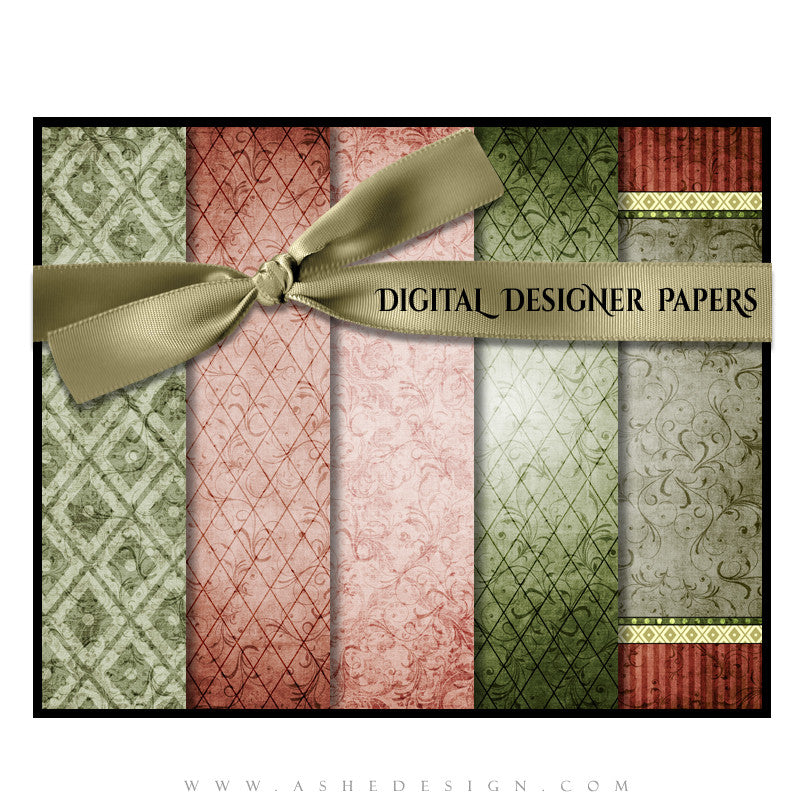 Digital Papers | Christmas Keepsake (Vol. 5) set