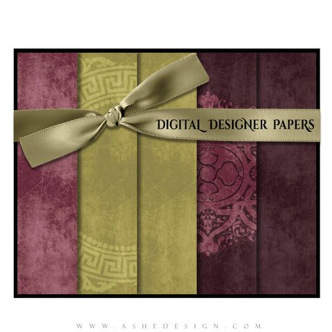 Digital Designer Paper Set - Ella Elizabeth