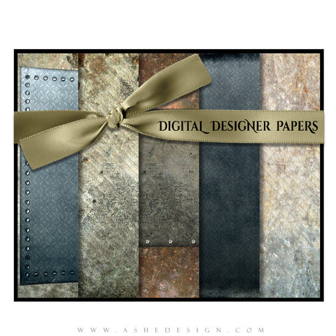 Digital Designer Paper Set - Granite