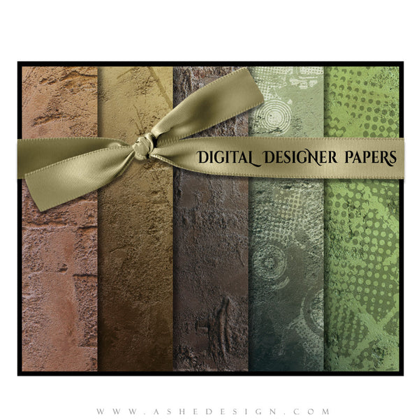 Digital Designer Paper Set - Hard Rock