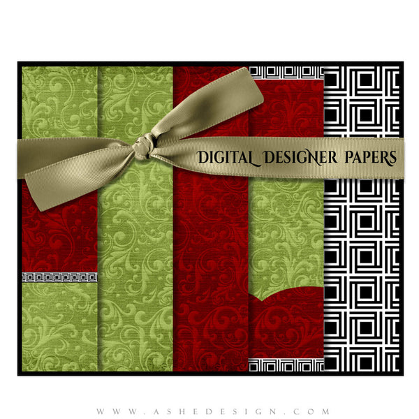 Digital Designer Paper Set - Joy