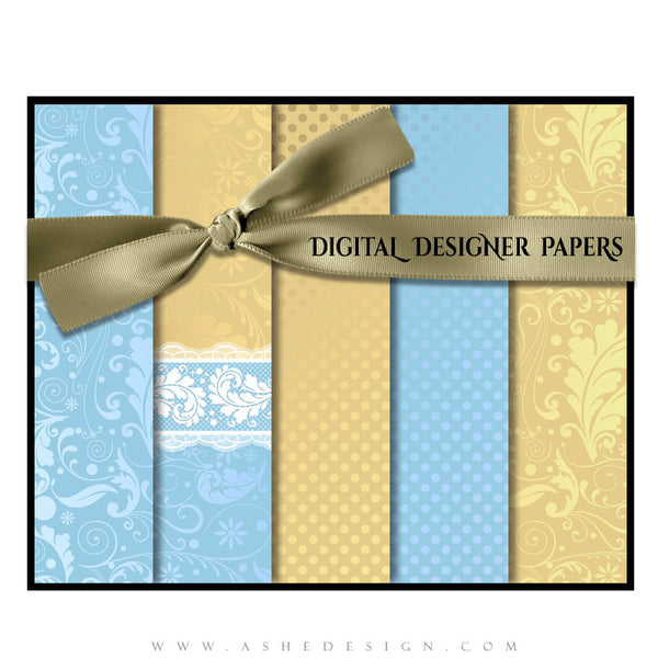 Digital Designer Paper Set - Milan Lucas