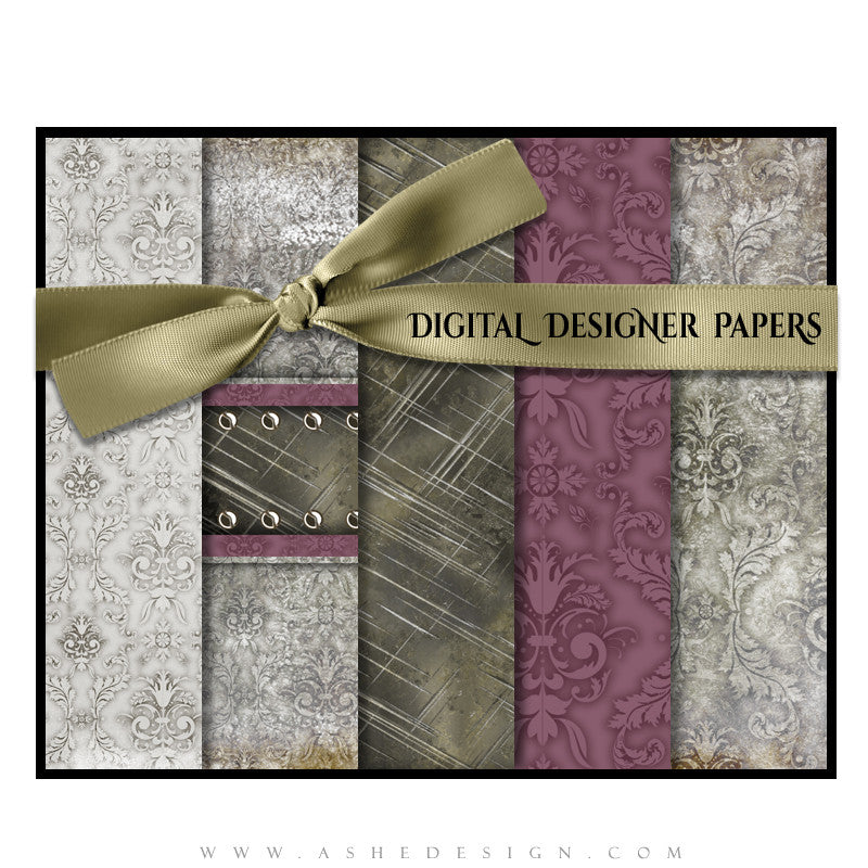 Digital Designer Paper Set - Natalie Marie
