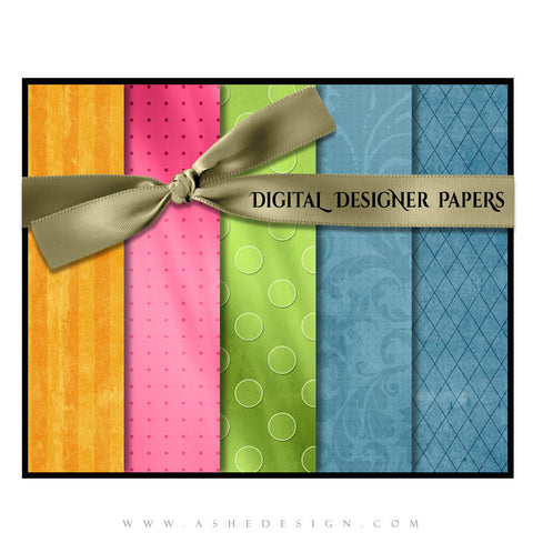 Digital Designer Paper Set - Spring Fling (Vol. 1)
