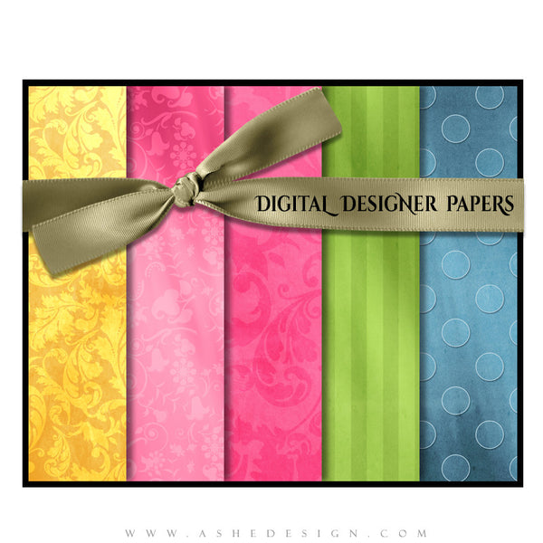 Digital Designer Paper Set - Spring Fling (Vol. 2)