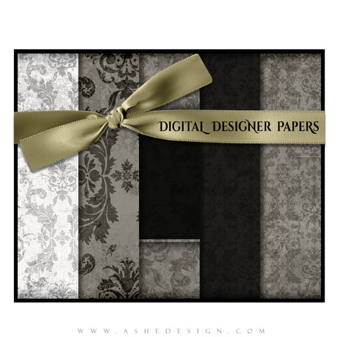 Digital Designer Paper Set - Timeless