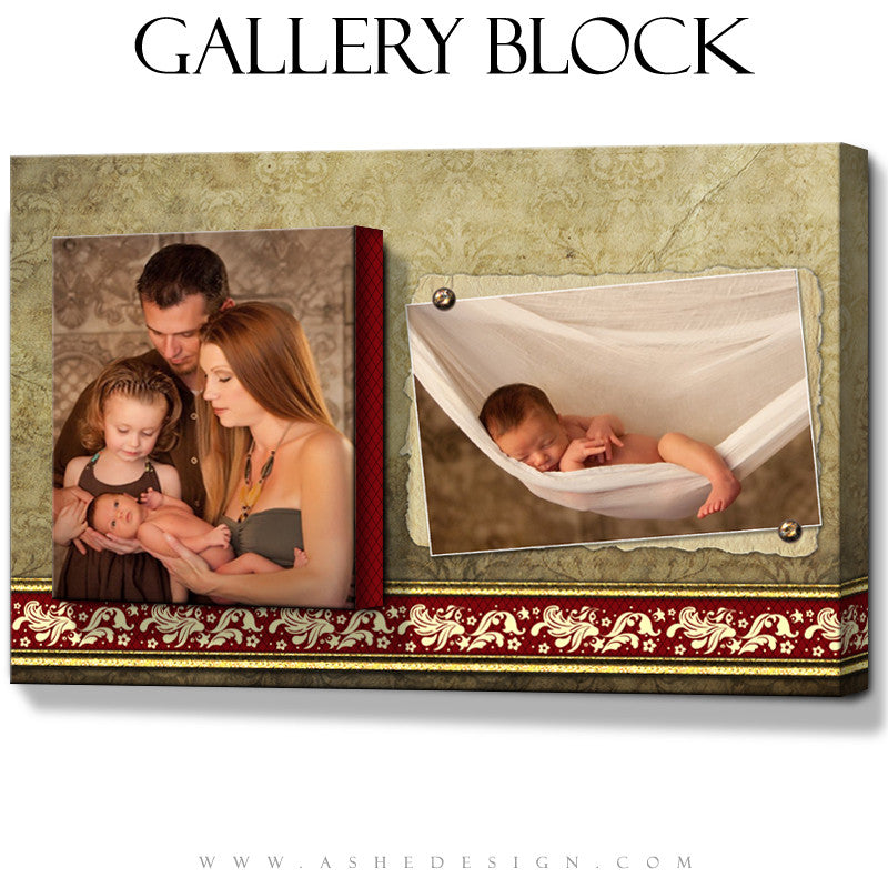Gallery Block Design - Ginger Bread