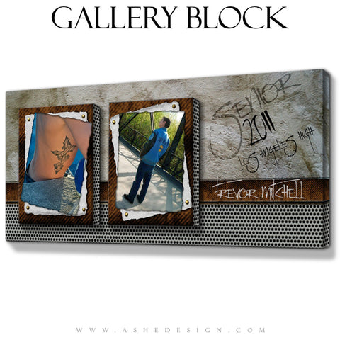 Gallery Block Design - Scrap Metal