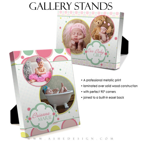 Gallery Stand Design (5x7) - Bubble Gum Pink