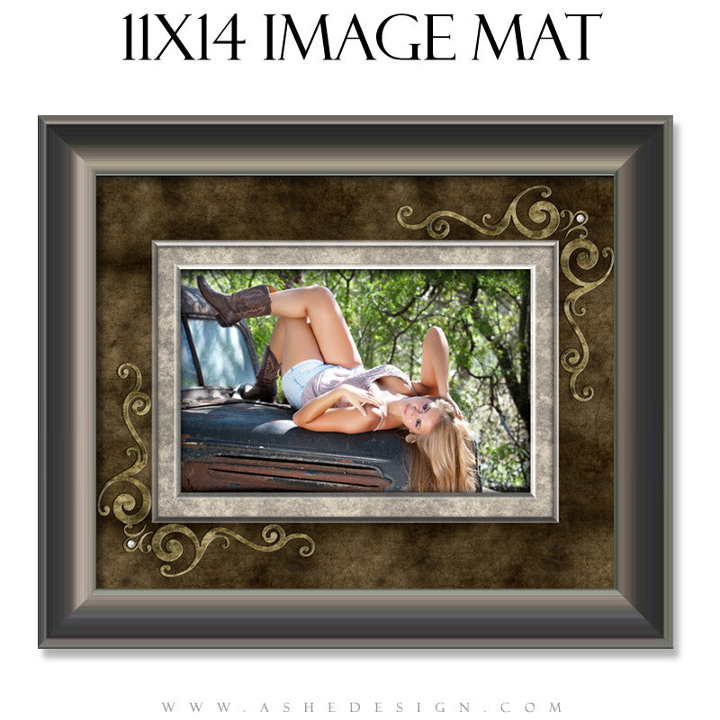 Image Mat Design (11x14) - Embossed