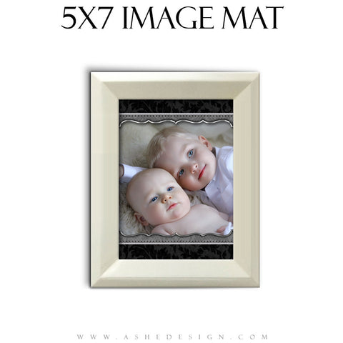Image Mat Design (5x7) - Classic Black & White