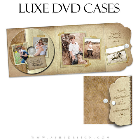 A Stitch In Time Luxe CD Case Template