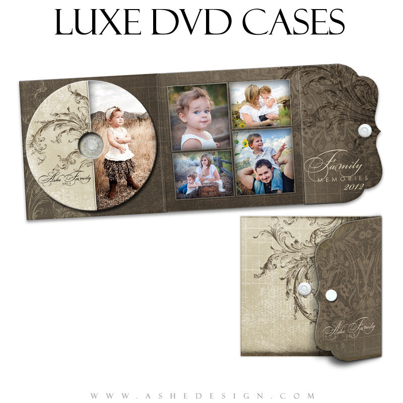 Luxe DVD Case & Label Designs - Catherine Alise