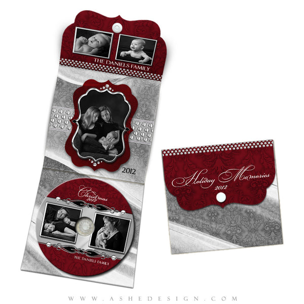 Luxe DVD Case & Label Designs - Christmas Bling