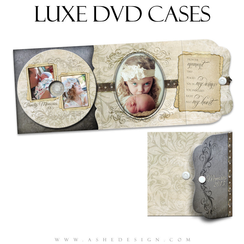 Luxe DVD Case & Label Designs - Love Is