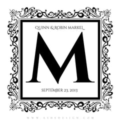 Monogram Design - Framed