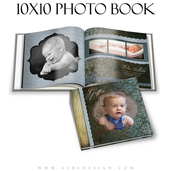 Ashe Design | Griffin 10x10 Photo Book Template cover