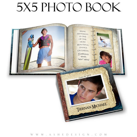 Photo Book Design Template (5x5) - Tiernan Michael