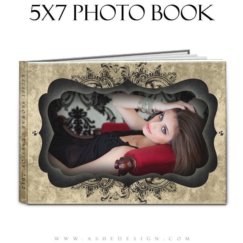 Photo Book Design Template (5x7) - Timeless Beauty