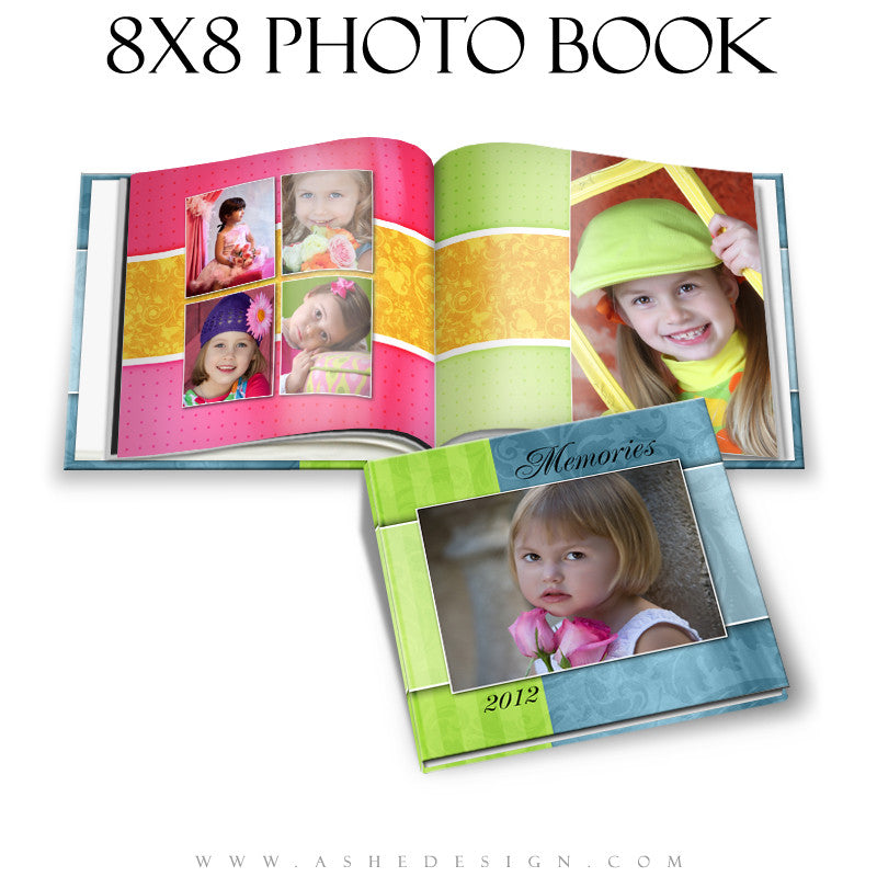 Ashe Design | Spring Fling 8x8 Photo Book cover