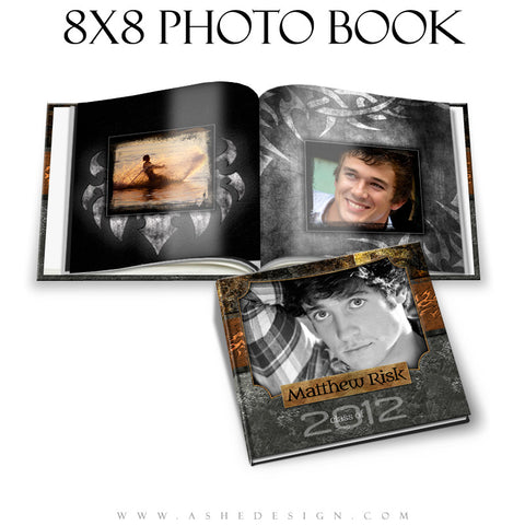 Photo Book Design Template (8x8) - Tattooed