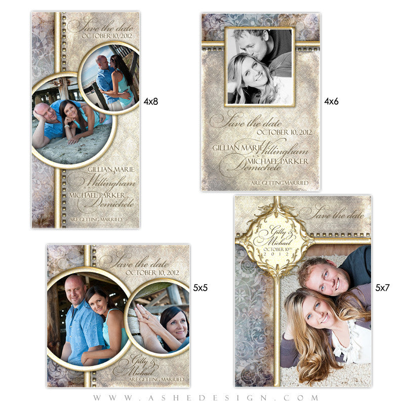 Photo Card Save The Date Set - Something New