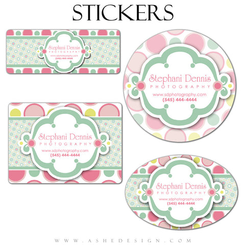 Sticker Design Set - Bubble Gum