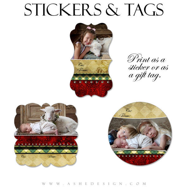 Sticker Design Set - Christmas Couture