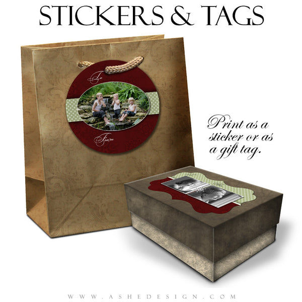 Sticker Design Set - Dear Santa
