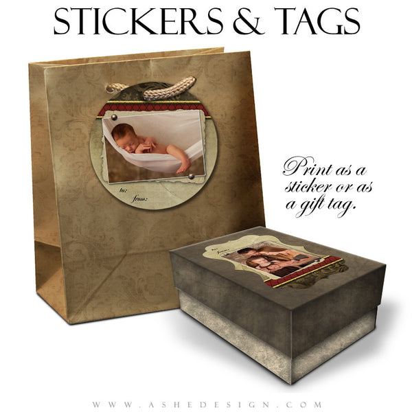 Sticker Design Set - Ginger Bread